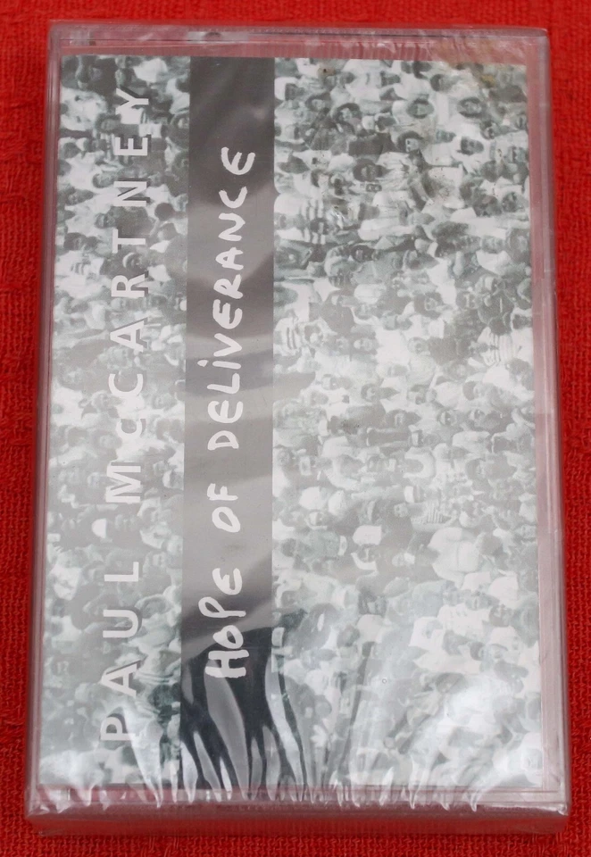 PAUL MCCARTNEY - UK CASSETTE TAPE SINGLE - HOPE OF DELIVERANCE - NEW & SEALED - Image 1 of 4