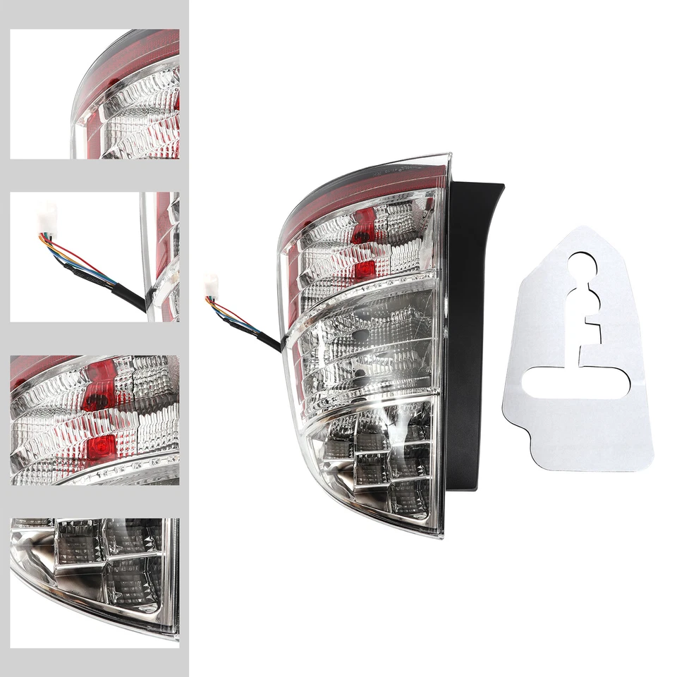 Conjunto de luz trasera derecha para Toyota Prius luz trasera lateral pasajero 2004-2009 Foto 1 de 4