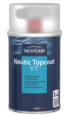 Yachtcare Nautic VT Topcoat // 2K Schlusslack Polyester GFK Laminat