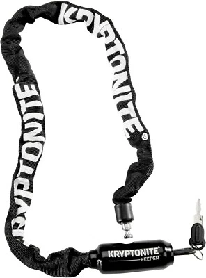 Kryptonite Keeper 585 Integrated Chain - Bike Bicycle Cycle Lock ( 5mm x 85cm )  - Image 1 of 4