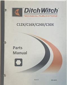 Grabenschalter C12X, C16X, C24X, C30X Teilehandbuch, Ausgabe 11, Prt# 053-2871 Ausgabe 11 - Bild 1 von 4