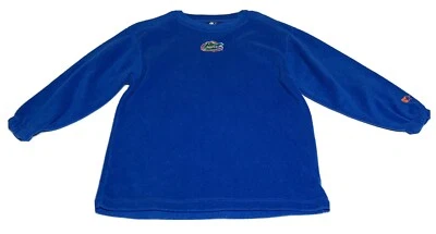 Florida Gators стартер флисовый пуловер свитер молодежный размер 8/10 синий оранжевый UF - Изображение 1 из 4