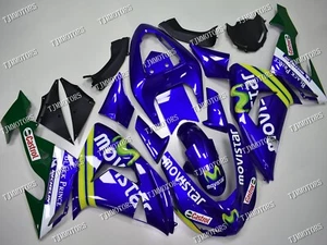 Fit for ZX-10R 2006 2007 Blue Movistar ABS Injection Mold Bodywork Fairing Kit - Picture 1 of 10