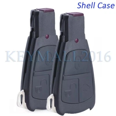 2 Remote Key Shell Case for Mercedes Benz E C S CLK E430 S500 CLK320 1997-2002 - Image 1 of 4