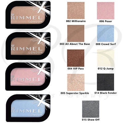 RIMMEL Magnif'Eyes Mono Eye Shadow Eyeshadow All Day Waterproof *CHOOSE SHADE* - Image 1 of 4