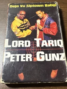 RARE! DEJA VU UPTOWN BABY LORD TARIQ & PETER GUNZ CASSETTE SINGLE - Picture 1 of 4