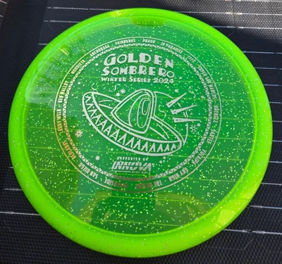New Innova Metal Flake Champion Roc3 175g -  2024 Golden Sombrero Midrange! - Image 1 of 2