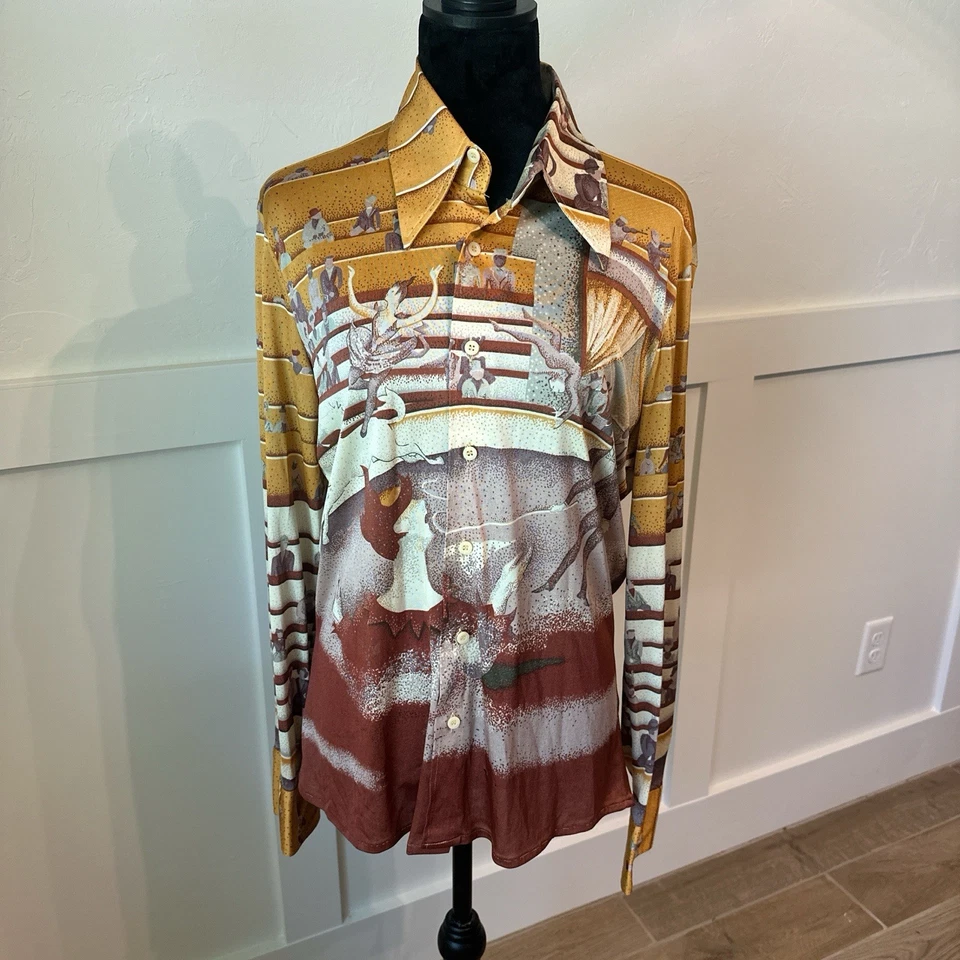 Vintage Disco Nik Nik Circus Shirt - Image 1 of 4