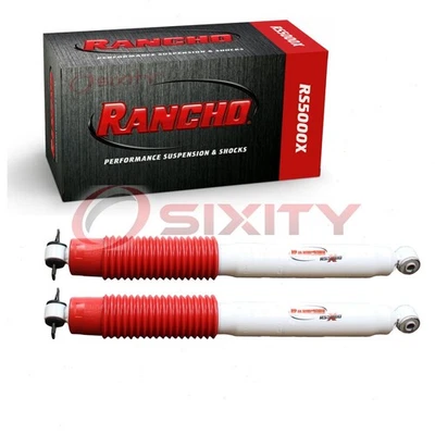 Amortiguadores traseros Rancho RS5000X de 2 piezas para Chevrolet K2500 au 1992-1999 Foto 1 de 4