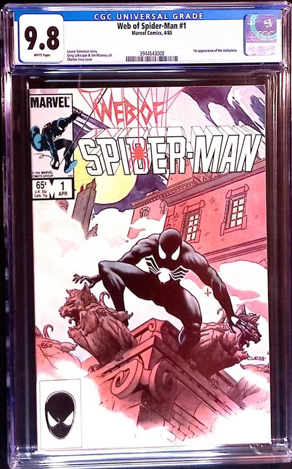 Web of Spider-Man #1 (Marvel Comics April 1985)