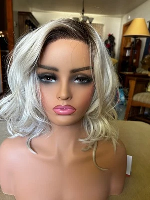 Peluca SEVYN ESTETICA SilversunRT8 Encaje Frontal Mono Parte HF NUEVA Venta al por menor $340 Foto 1 de 4