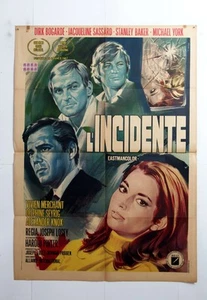 cm.100x140-INCIDENTE-BOGARDE-SASSARD-LOSEY-UK DRAMA-M98-22 - Foto 1 di 1