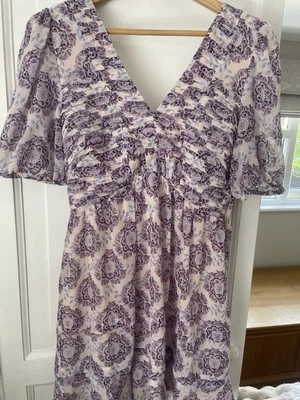 Mint Velvet Summer Dress - Lined Size 10 - Image 1 of 4