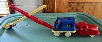 Camión Renwal de colección con pala de vapor grúa #86 plástico duro Foto 1 de 4