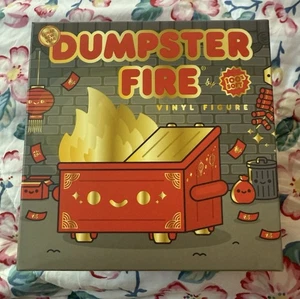 100% Soft Dumpster Fire Lunar New Year of the Ox Vinyl Figur - (gebraucht - gut) - Bild 1 von 10