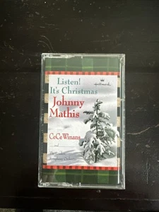 Listen it's Christmas Johnny Mathis cassette tape - Picture 1 of 2
