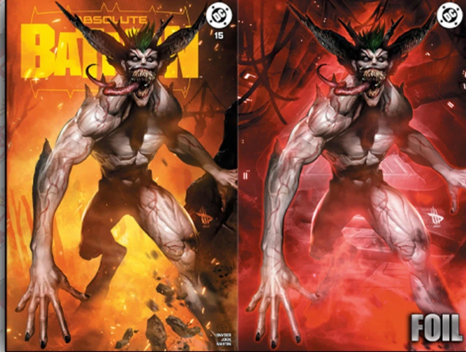 ABSOLUTE BATMAN #15 WILKINS SPOT FOIL VIRGIN SET PRESALE 12/10 - Image 1 of 1