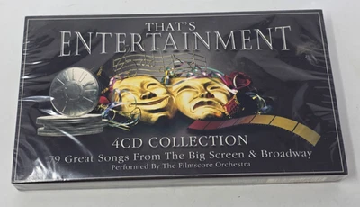 New Sealed That’s Entertainment 4 CD Collection 79 Songs Big Screen Broadway - Image 1 of 4