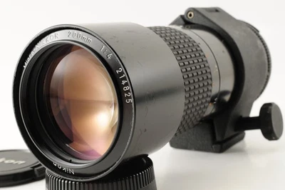 Optics Clean [Near MINT] Nikon Ai-s Micro Nikkor 200mm f/4 MF Macro JAPAN #37 - Image 1 of 4