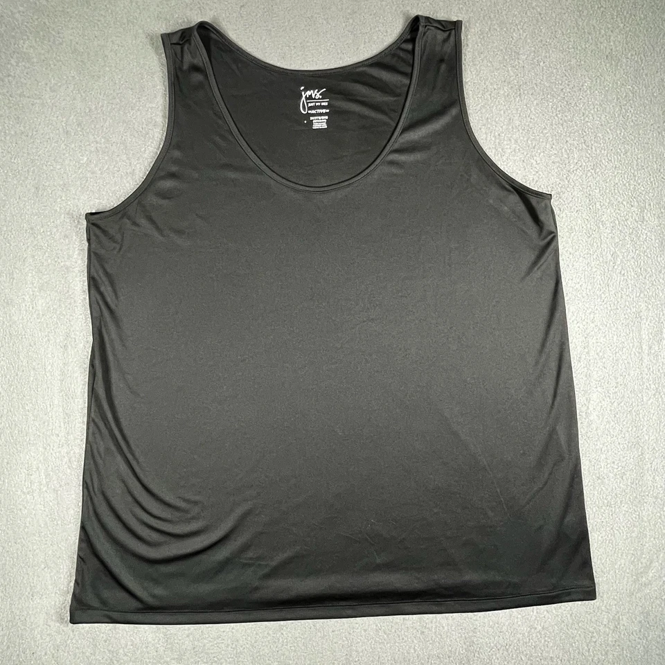 Camiseta sin mangas Just My Size Active talla grande 3X 22W/24W Foto 1 de 4