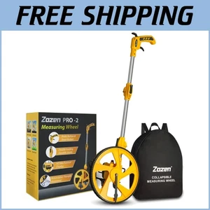 Durable Professional Measuring Wheel - Effortless Distance Measurement Anywhere - Picture 1 of 8