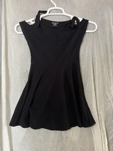 Childrens Place Girls 7/8 Dress Black Tie Shoulders - Picture 1 of 2