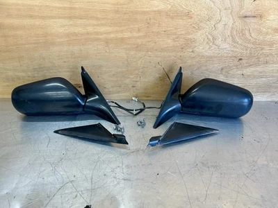 Nissan 240SX 1993 par de espejos retrovisores eléctricos izquierda derecha OEM S13 juego exterior con moldura Foto 1 de 4