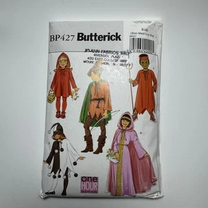 Butterick BP427 B4319 Schnittmuster Kinder Umhänge Umhänge Kapuze Kostüm S-XL Set - Bild 1 von 4