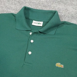 Vintage Lacoste Poloshirt Negligee Lacoste Jägergrün Herren Größe 4XL - Bild 1 von 8