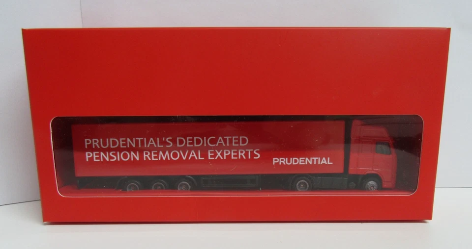 ADTRUCKS Volvo Articulated Truck "Prudential Pensions" Promotional - Mint/Boxed - Image 1 of 3