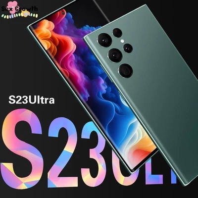 S23 Ultra 8+256GB Smartphone  Factory Unlocked Android Mobile Phones 8000mAh - Image 1 of 4
