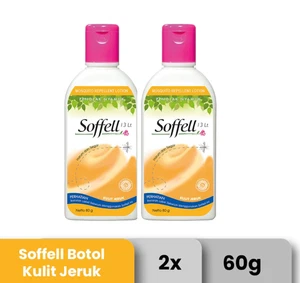 2 Pezzi Soffell Buccia d'Arancia Proteggi Pelle Aroma Rinfrescante 60gr - Foto 1 di 2