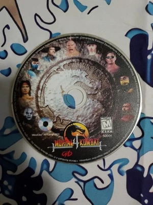 Mortal Kombat 4 PC CD-ROM 1998 Disc Only Untested - Image 1 of 2