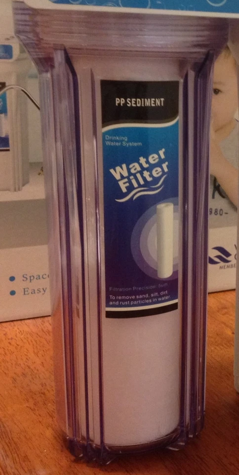 Clear Housing for Undersink Water Filter Systems - Image 1 of 1