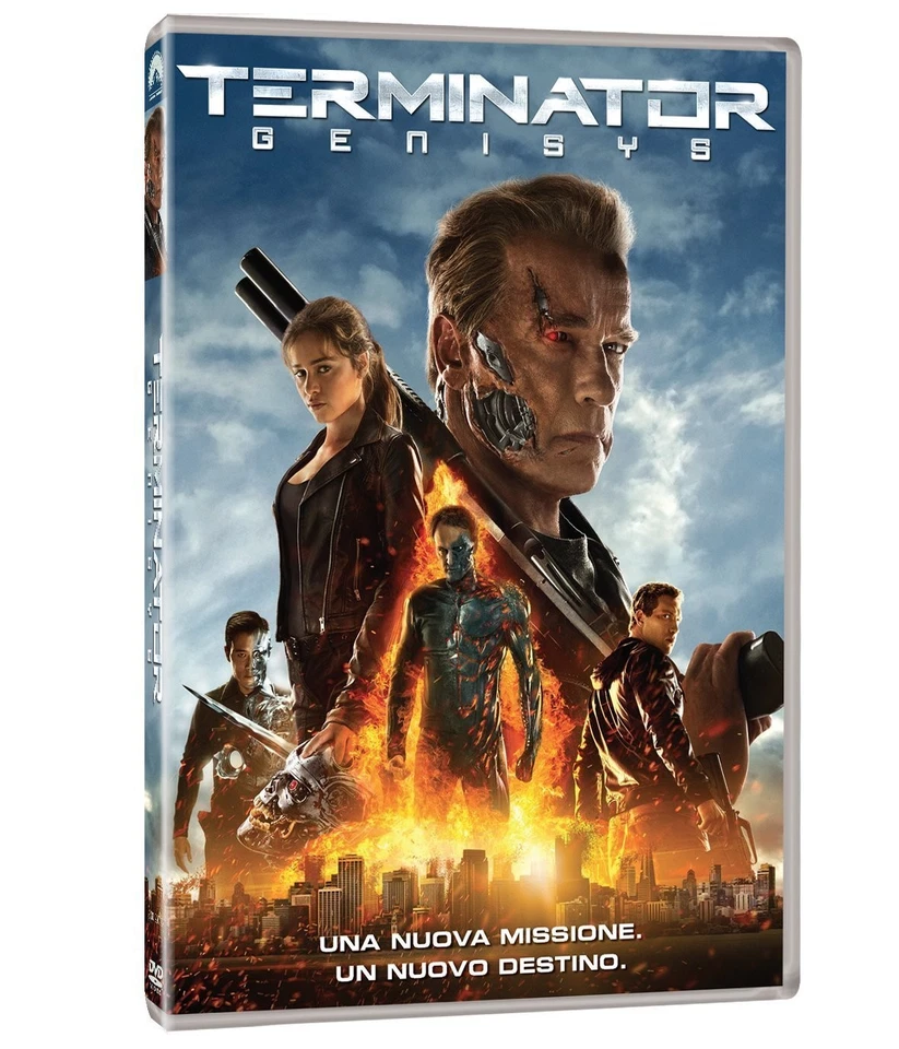 Terminator Genisys (DVD) Arnold Schwarzenegger Jason Clarke Emilia Clarke - Image 1 of 2