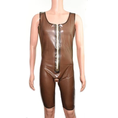Latex Body ouvert with Zipper Latex 0,4 mm  (XL) - Bild 1 von 4