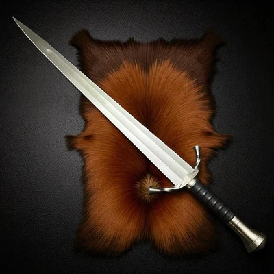 Заказной меч Боромира Лотра копия меч из углеродистой стали Balde ручной ковки меч - Изображение 1 из 3