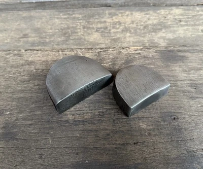 2 herramientas antiguas de reparación de abolladuras de cuerpo de carretilla batidora panel talón vintage Foto 1 de 4