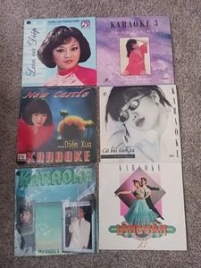 X6 Mixed Lot Of Vietnamese Songs Karaoke (Laserdisc, 1990s) All Tested, Good. - Picture 1 of 12