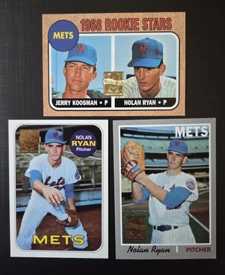 1999 Topps Nolan Ryan 27 card reprint set ( Insert set  ) - Image 1 of 4