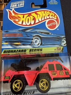 New 1998 Hot Wheels FLAME STOPPER #718 Biohazard Series (2 of 4) - Image 1 of 4