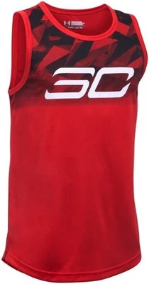 Under Armour Big Kids Tank Top – YOUTH X-LARGE Stephen Curry SC Logo – NWT - Image 1 of 2