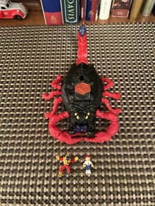 1993 Bluebird Mattel Mighty Max Stings Scorpion Doom Zone Playset Complete - Picture 1 of 11
