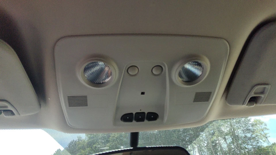 14 BUICK ENCLAVE teto console frontal sem Sunroofebony192 - Imagem 1 de 1