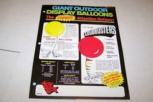 De colección - CLOUDBUSTERS globos publicitarios - hoja de anuncio #0359 - Imagen 1 de 1