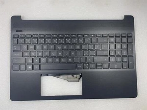 HP 15Z-EF 15S-FQ L91495-FL1 L89859-FL1 Czech Slovak Keyboard Palmrest Genuine - Picture 1 of 3