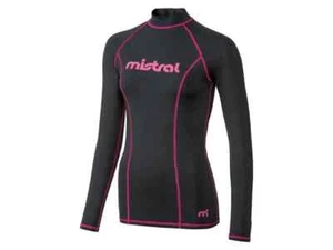 mistral Schwimmshirt Damen, mit Reißverschluss am Rücken Erhältlich schwarz - Bild 1 von 2