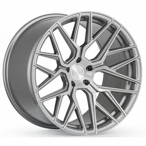 21” ROHANA RFX10 BRUSHED TITANIUM FOR PORSCHE TAYCAN 4S TURBO S 21X9 & 21X10.5 - Picture 1 of 12