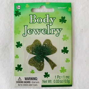 St. Patricks Day Kleeblatt Körperschmuck - Bild 1 von 2