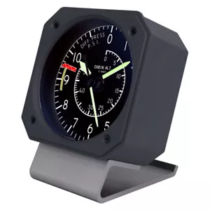 FMA FCS Aviation Quartz Clock Metal Simulation Flight Instrument Luminous Gear - Picture 1 of 22